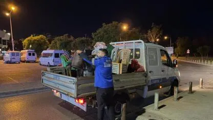 İnciraltı sahilinde denetimler sürüyor