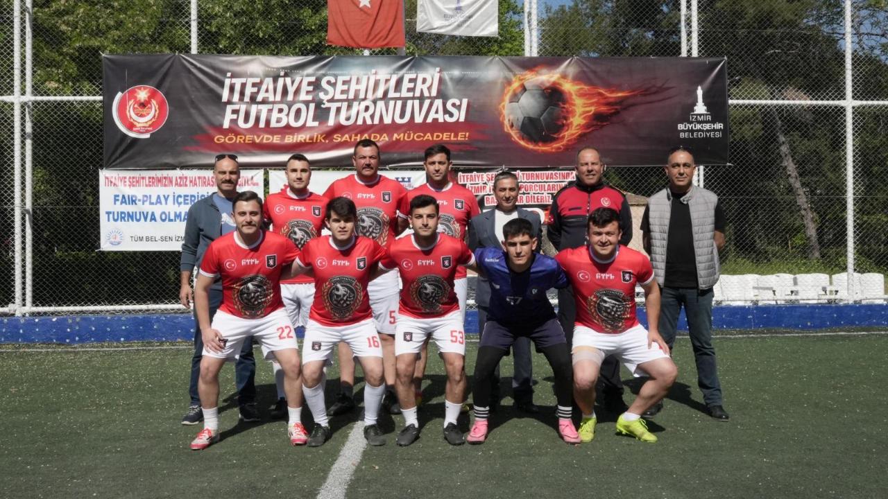 İtfaiyecilerden anlamlı turnuva