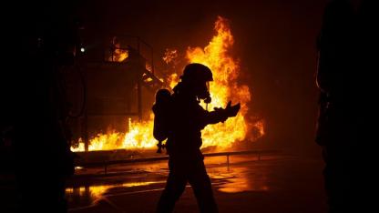 İzmir İtfaiyesi’nde "özel kuvvet” eğitimi