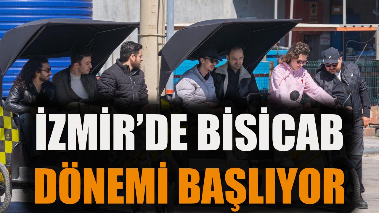 İzmir'de Bisicab dönemi başlıyor