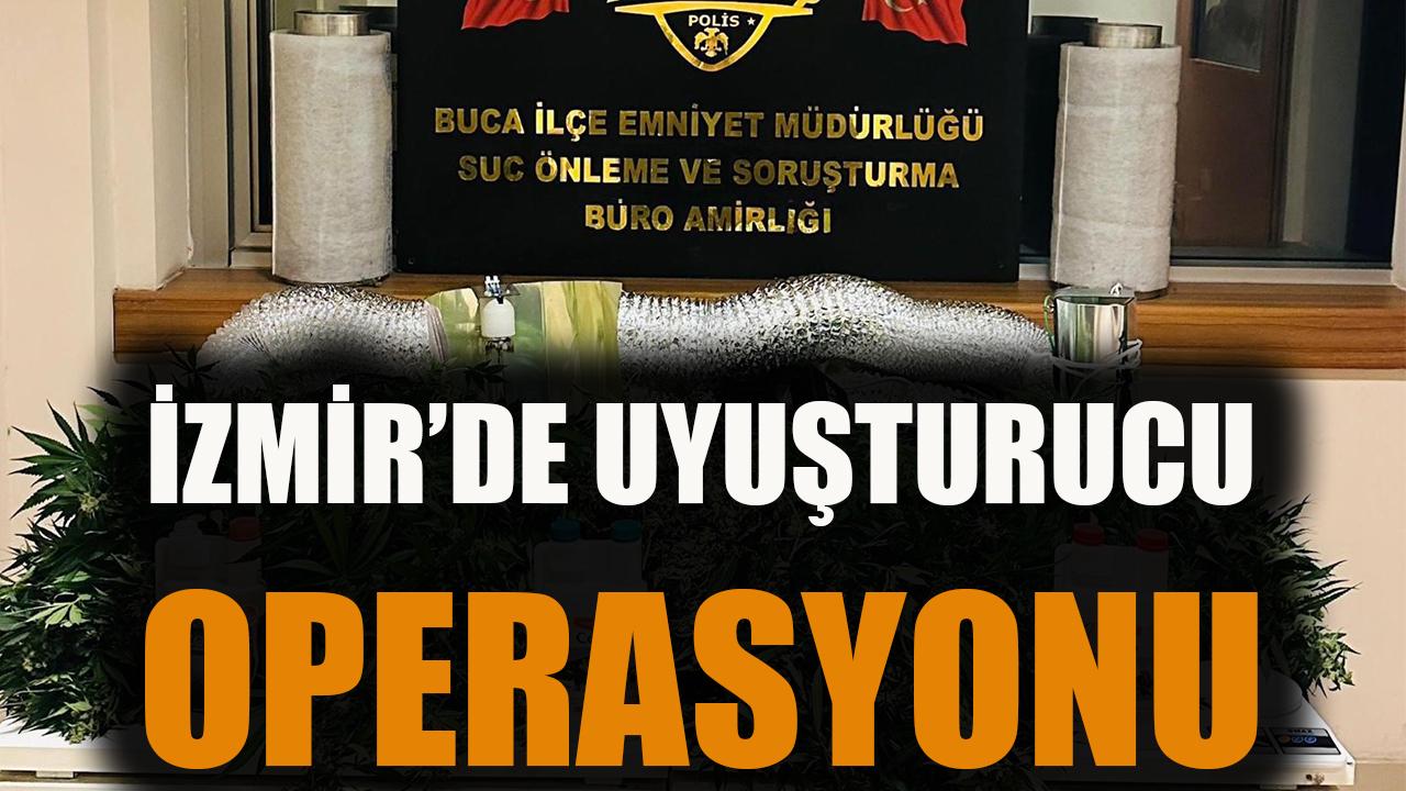 İzmir'de uyuşturucu operasyonu