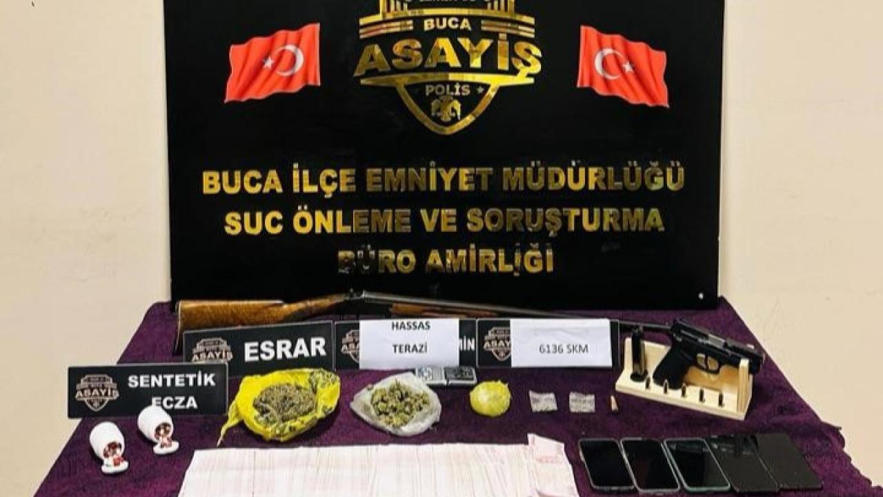 İzmir'de uyuşturucu operasyonunda 5 şüpheli yakalandı