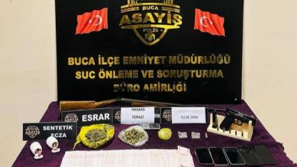 İzmir'de uyuşturucu operasyonunda 5 şüpheli yakalandı