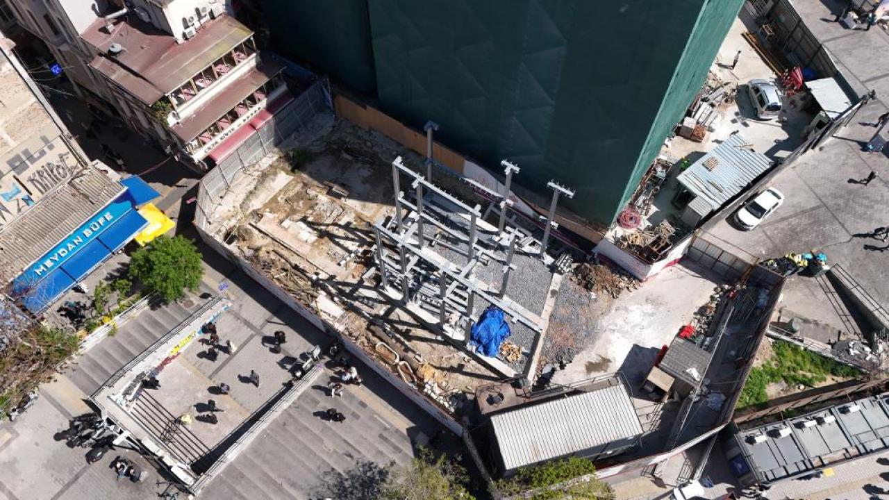 Karaköy’de 68 yıl önce yıkılan cami ihya ediliyor