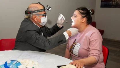 Karşıyaka’da özel bireylere ağız ve diş sağlığı taraması