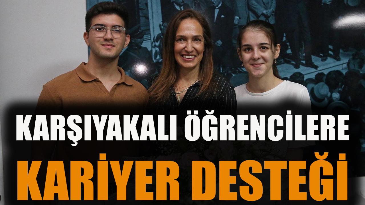 Karşıyakalı öğrencilere kariyer desteği