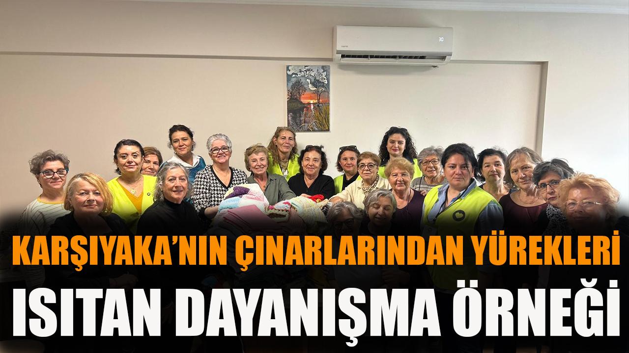 Karşıyaka’nın çınarlarından yürekleri ısıtan dayanışma örneği