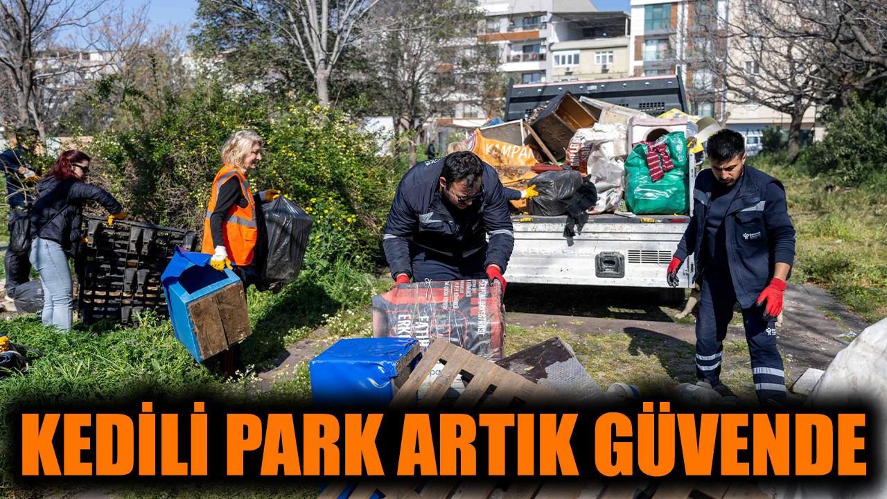 Kedili Park artık güvende