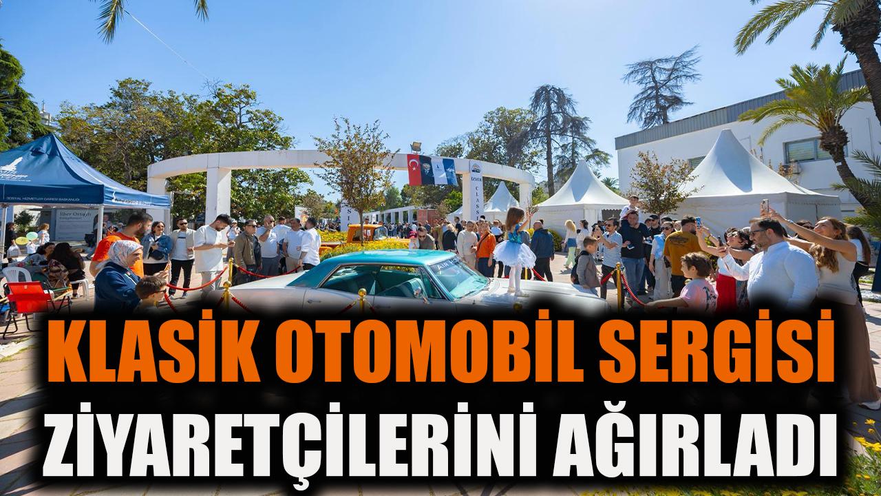 Klasik Otomobil Sergisi ziyaretçilerini ağırladı