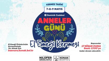 Konak’ta Anneler Günü hediyeleri kermesten