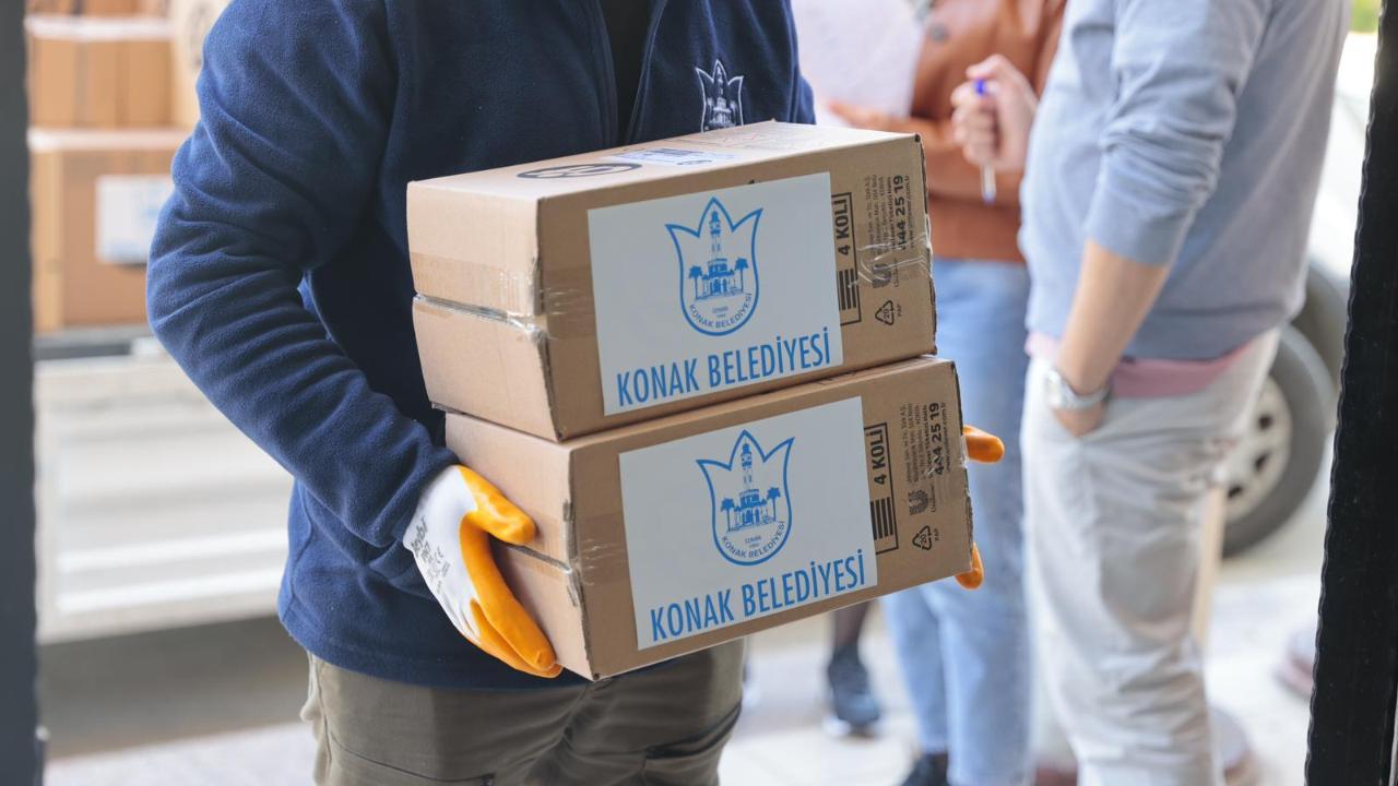 Konak’tan okullara ‘hijyenik’ destek