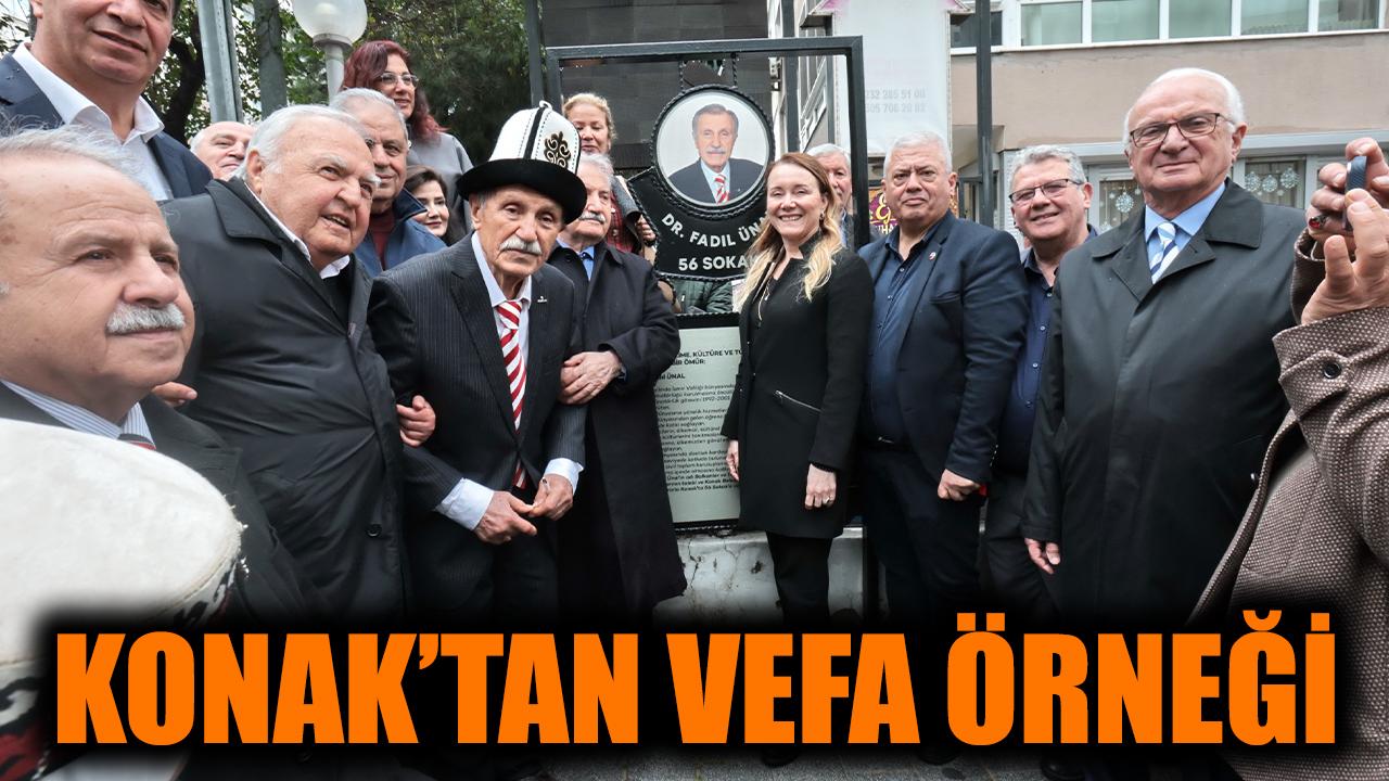 Konak’tan vefa örneği