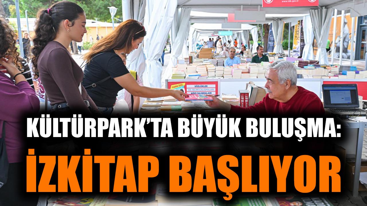 Kültürpark’ta büyük buluşma: İZKİTAP başlıyor