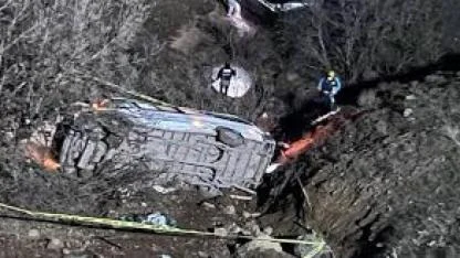 Malatya’da işçi servisi devrildi