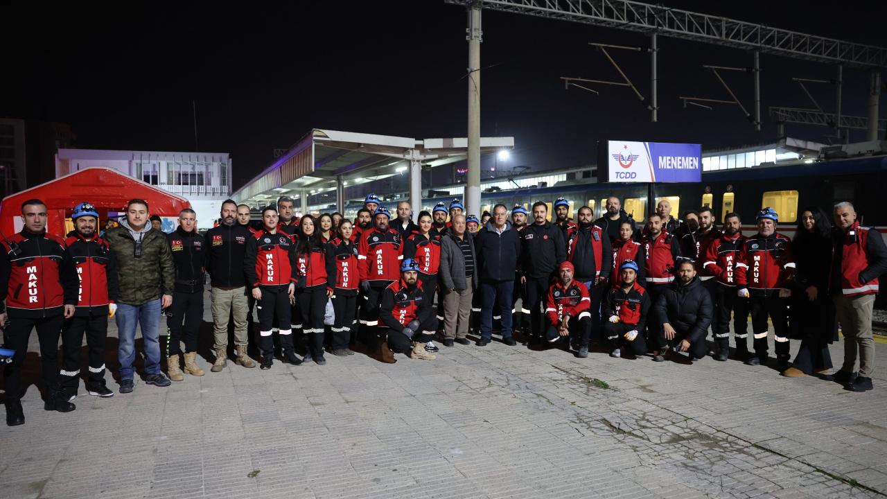 Menemen, afetlere karşı hazırlıkta fark yarattı