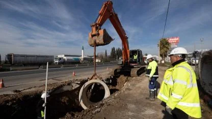 Menemen Türkelli’de su baskınlarına kalıcı çözüm