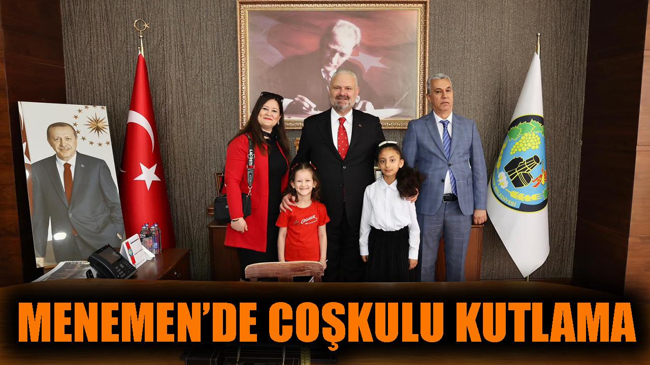 Menemen’de coşkulu kutlama
