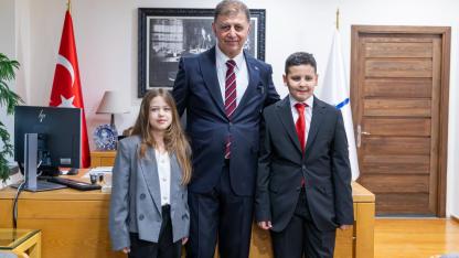 Meryem ve Aras’tan güvenli gelecek mesajı