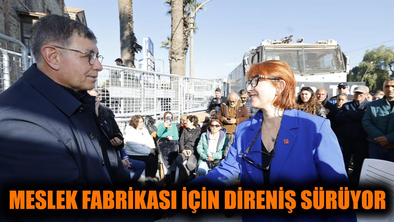Meslek Fabrikası için direniş sürüyor