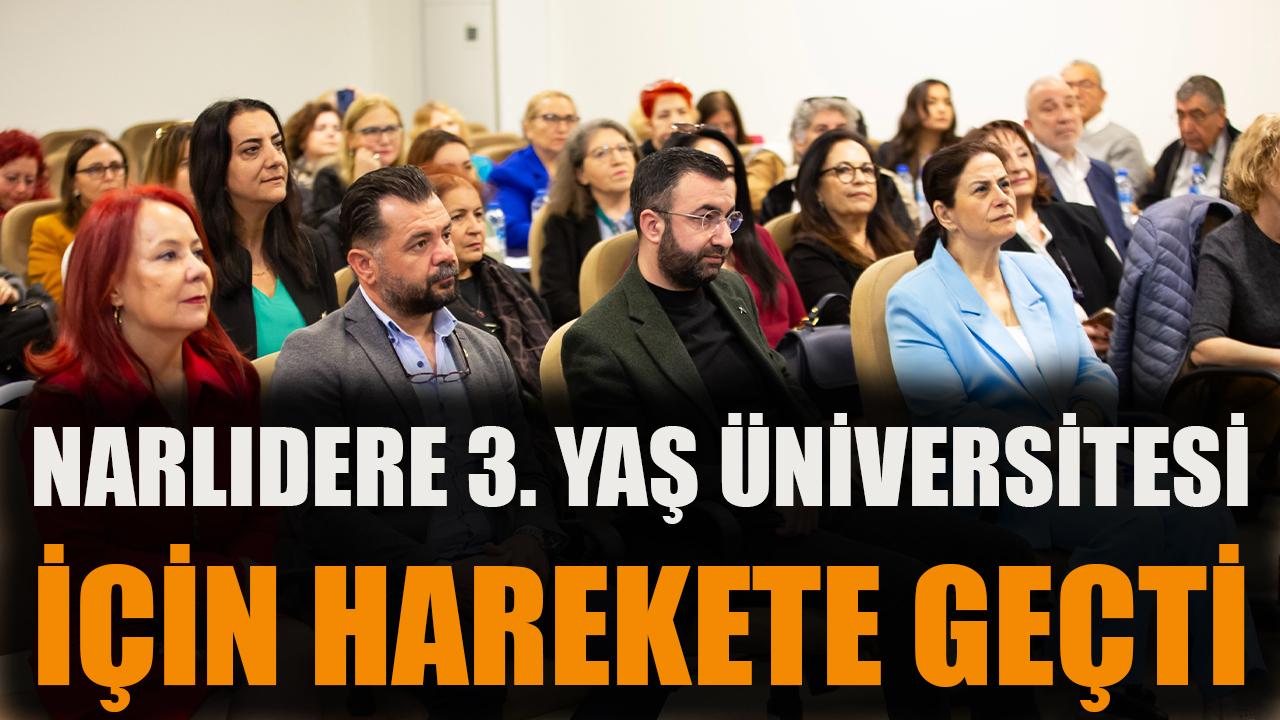 Narlıdere 3. Yaş Üniversitesi için harekete geçti