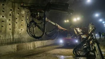 Onat Tüneli’nde çalışmalar sürüyor