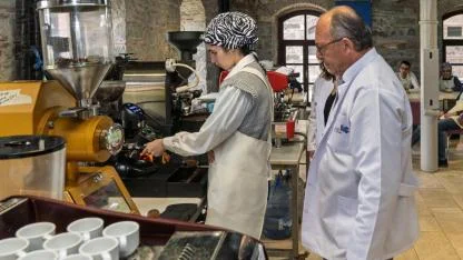 Otizmli gençler barista olma yolunda