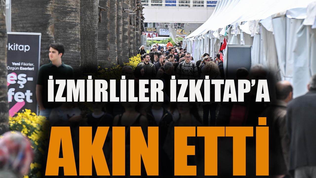 İzmirliler İZKİTAP’a akın etti