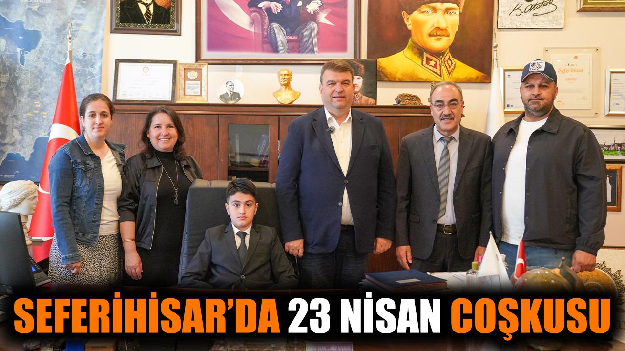 Seferihisar’da 23 Nisan coşkusu