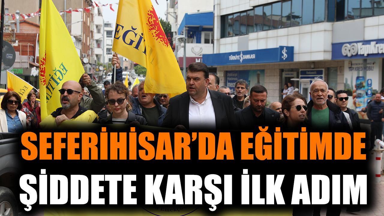 Seferihisar’da eğitimde şiddete karşı tek ses
