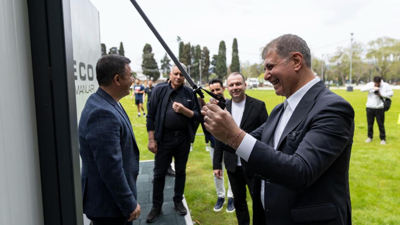 Spor istasyonlarının dördüncüsü Kültürpark’ta açıldı