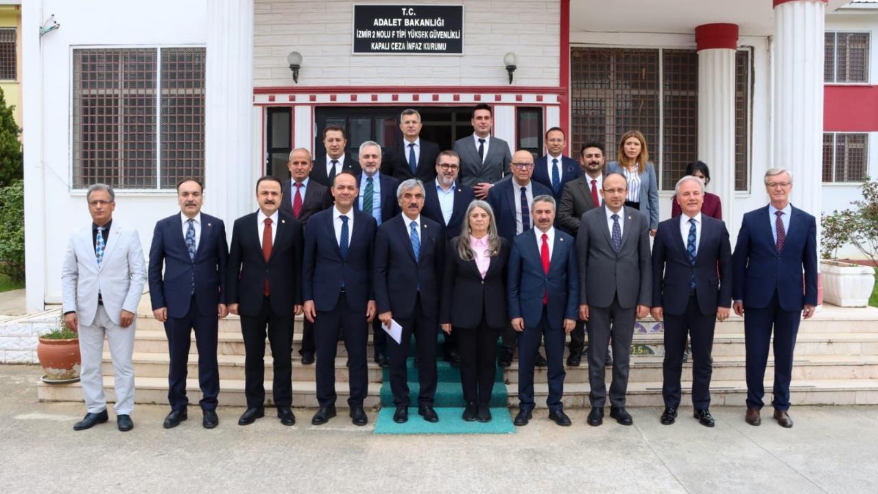 TBMM alt komisyonu İzmir'deki cezaevlerini inceledi