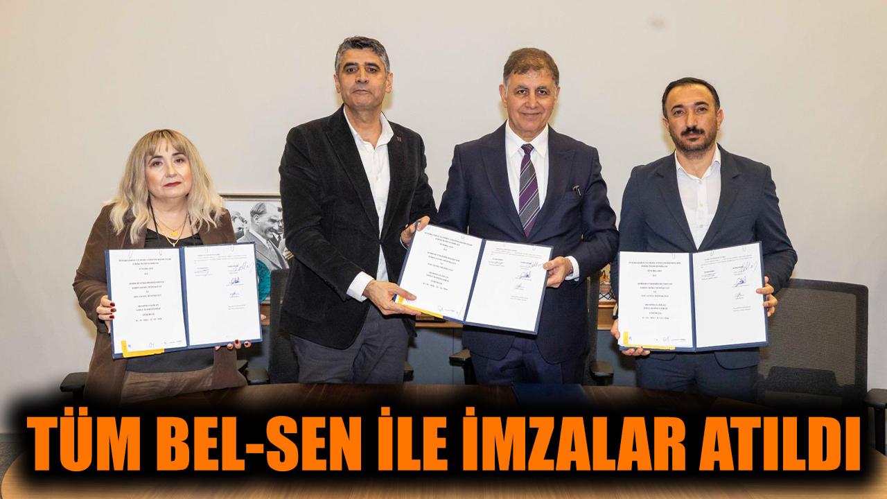TÜM BEL-SEN ile imzalar atıldı