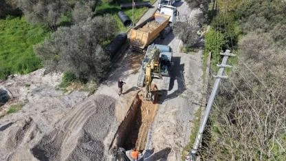 Urla'da altyapı ve ulaşım yatırımları aralıksız sürüyor