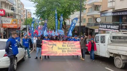 Aliağa'da 1 Mayıs kutlandı