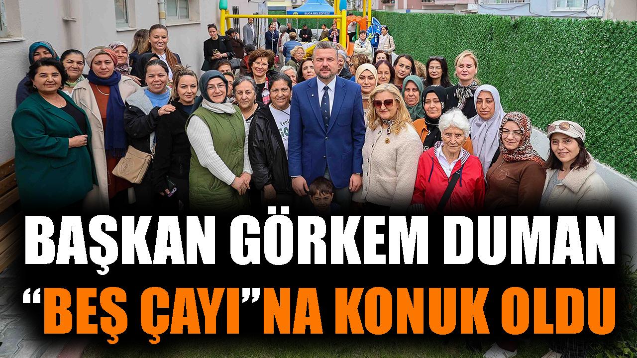Başkan Görkem Duman, “Beş Çayı” na konuk oldu