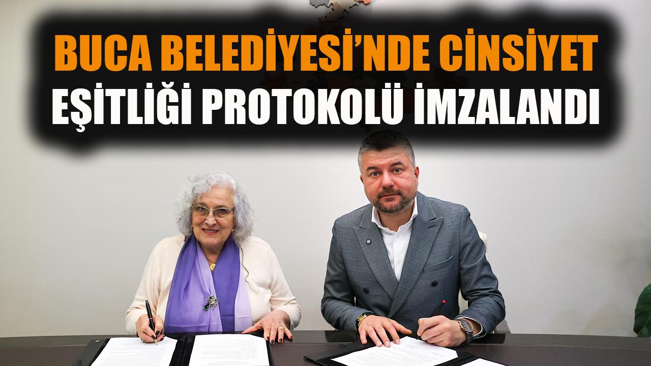 Buca Belediyesi’nde cinsiyet eşitliği protokolü imzalandı