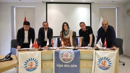 Çeşme Belediyesi, Tüm Bel-Sen ile toplu iş sözleşmesini imzaladı