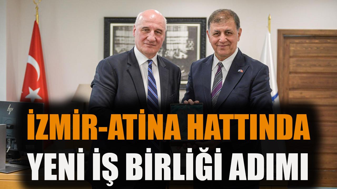 İzmir–Atina hattında yeni iş birliği adımı