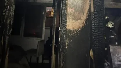 İzmir'de elektrikli soba yangını
