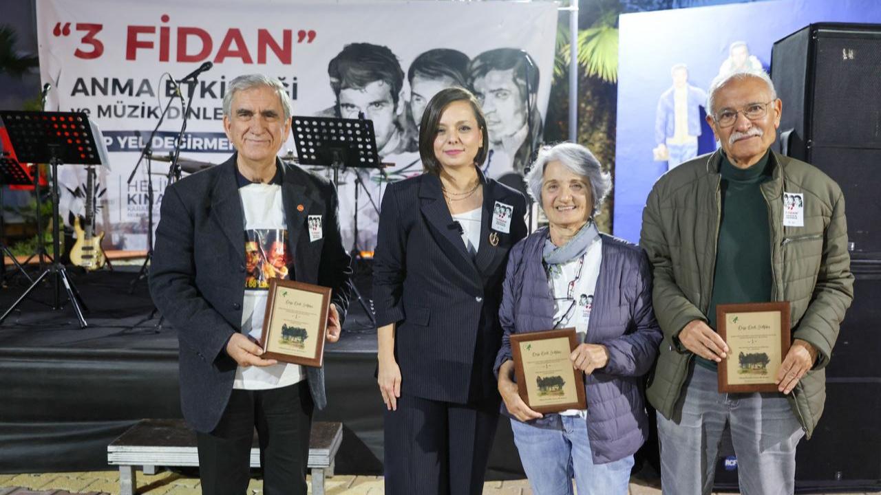 Karabağlar ’da Üç Fidan Unutulmadı