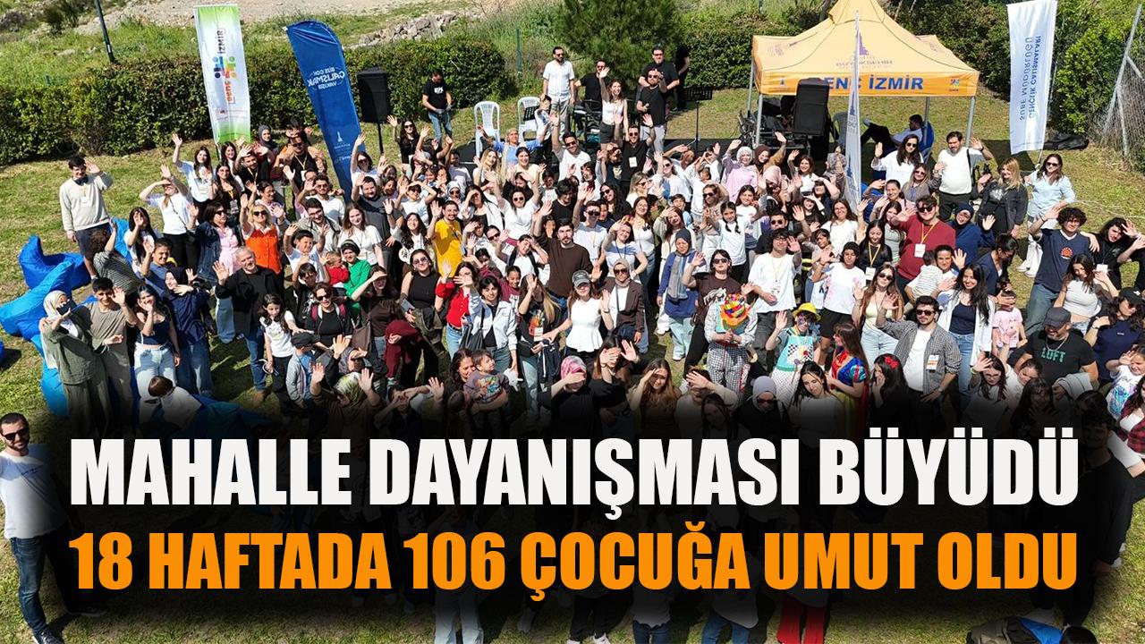 Mahallede dayanışma büyüdü: 18 haftada 106 çocuğa umut oldu