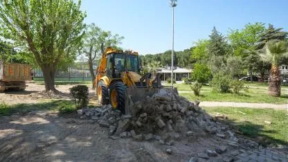 Şehit Ferit Yaşarlar Parkı baştan sona yenileniyor