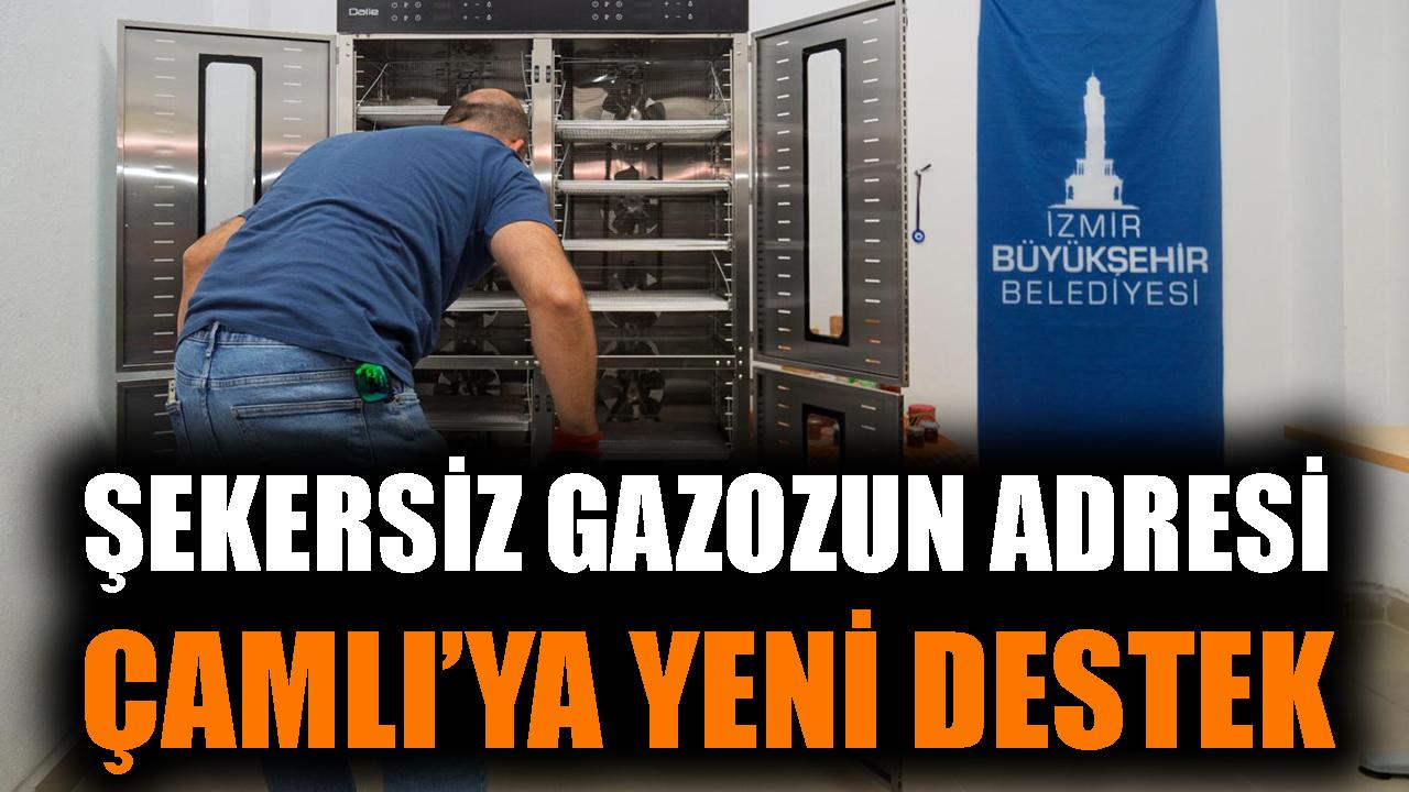 Şekersiz gazozun adresi Çamlı’ya yeni destek