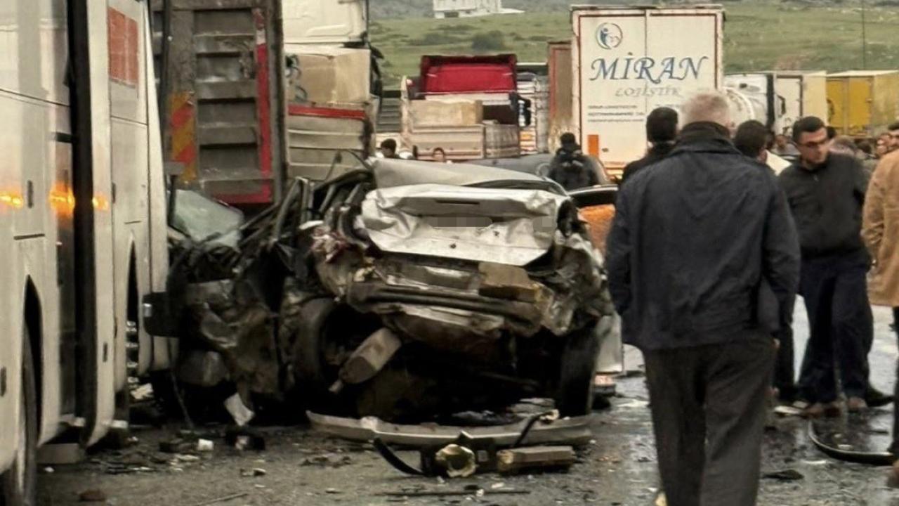 TAG Otoyolu’nda zincirleme trafik kazası