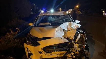Tire'de motosiklet kazası