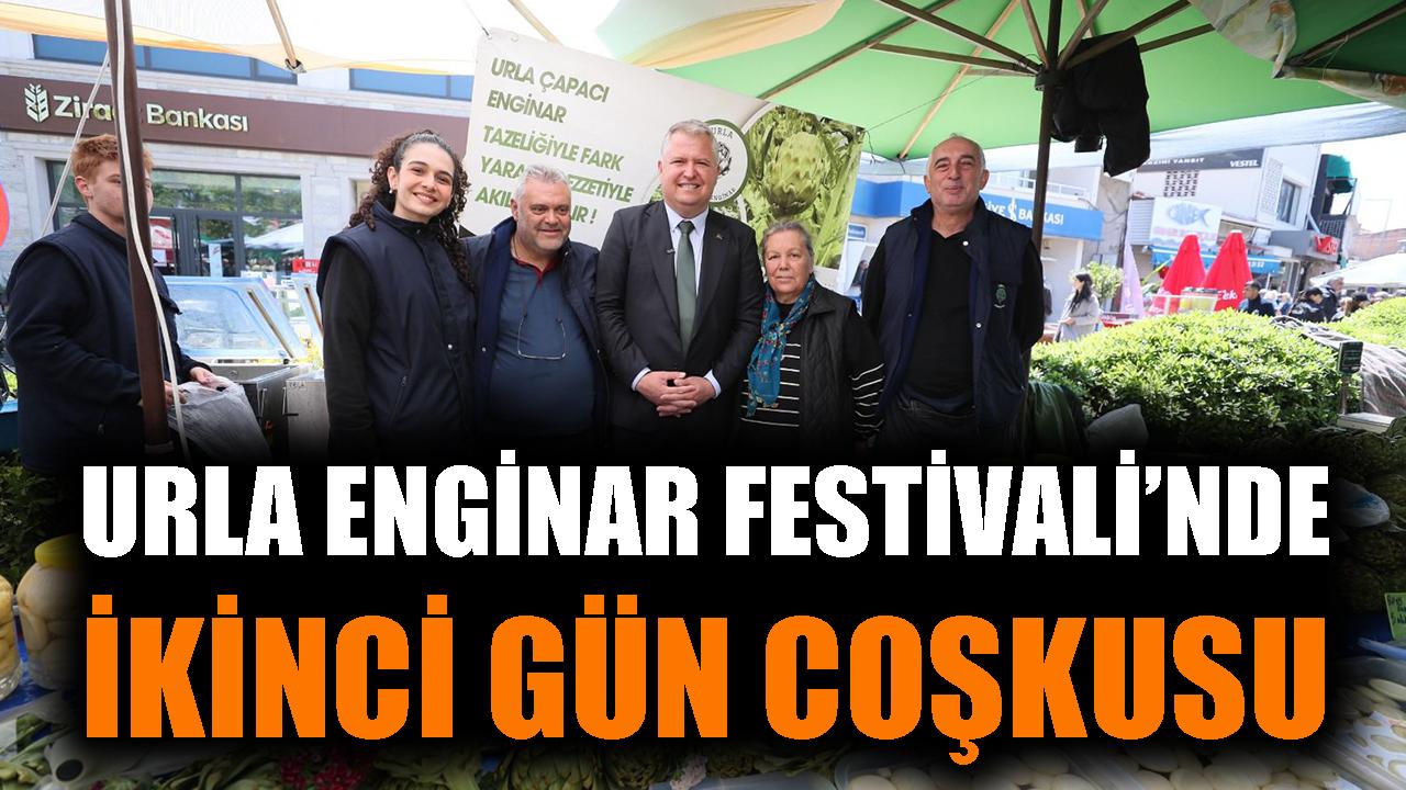 Urla Enginar Festivali’nde İkinci Gün Coşkusu