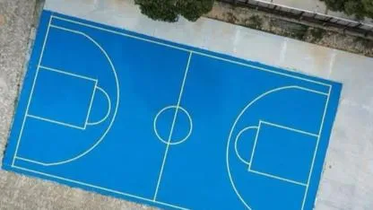 Yarımadaya ilk profesyonel basketbol sahası