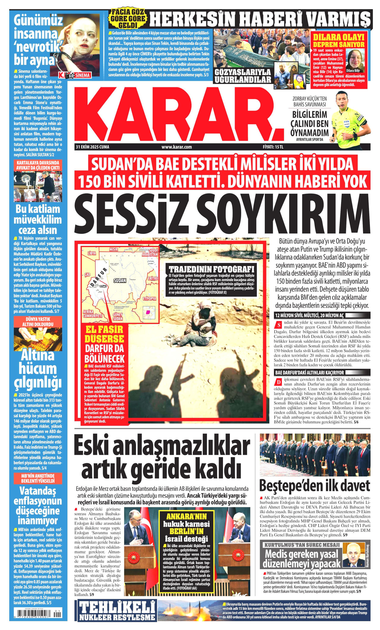 KARAR Gazete Manşeti