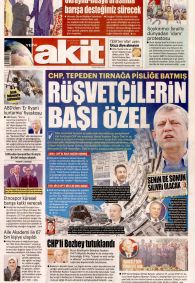 Yeni Akit Gazetesi Gazete Manşeti