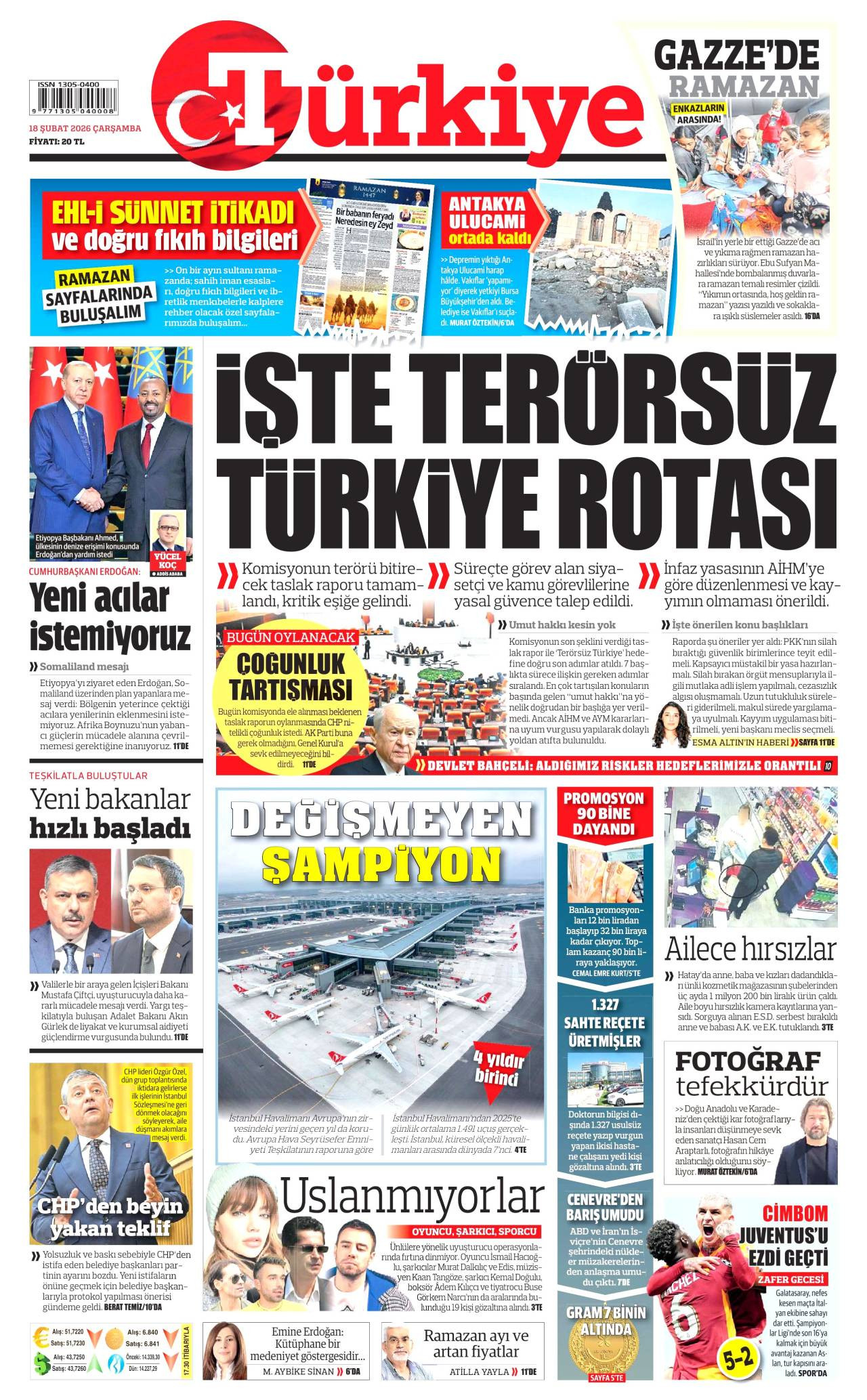 Türkiye Gazete Manşeti